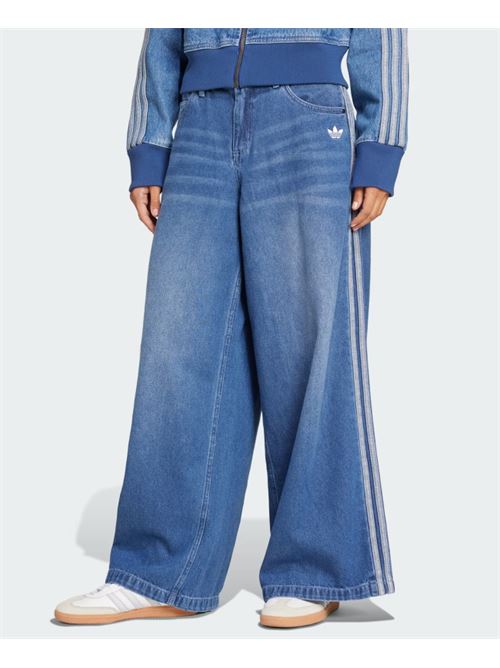 denim wide pant ADIDAS ORIGINAL | JV7454INDDNM